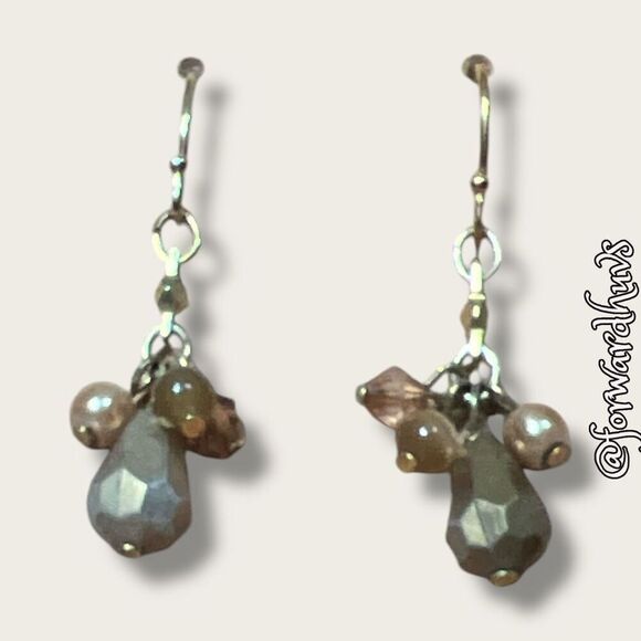 Bundle Sale 3 for $15 | Elegant Dangle Earrings | Classic Design | Secure Backin - Picture 4 of 7